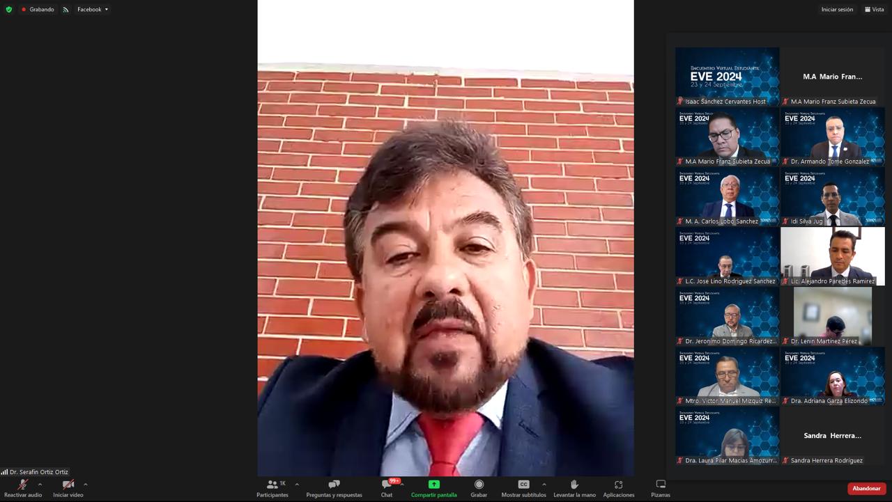 Ciencias Económico Administrativas UATx es sede del 'IV encuentro virtual estudiantil EVE 2024' de ANFECA